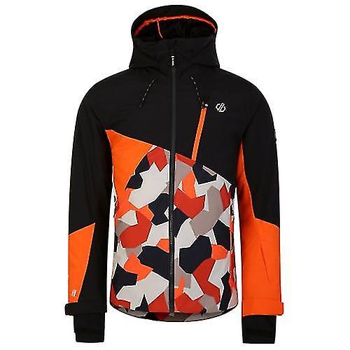 Dare2b Dare 2B Mens Baseplate Geometric Ski Jacket Neon Spring/Black S