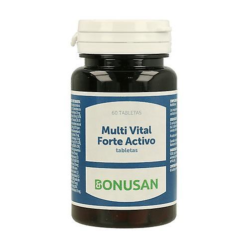 Bonusan Multi vital forte active multivitamin 60 tablets