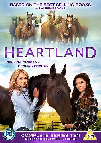 Heartland Complete Series Ten DVD (2017) Amber Marshall cert PG 5 discs - Region 2