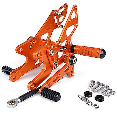 For Super Duke 1290 R Gt 20142020 Cnc Motorcycle Foot Pegs Rest Rearset Rear Set Footrest Orange