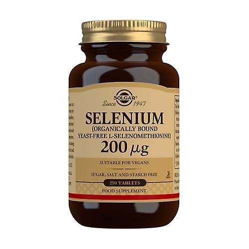 Solgar Selenium Without Yeast 250 Tablets (200g)