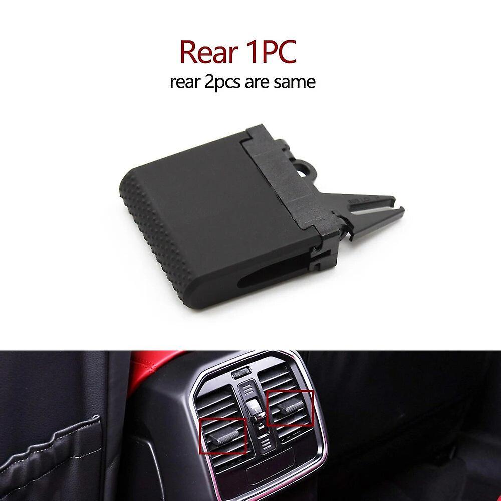 Bicaco Car Front Rear Ac Air Vent Outlet Tab Clip Repair Kit Air Conditioning Paddle Clip For Porsche Macan 2018 2019 2020 2021 2022 Rear 1PC