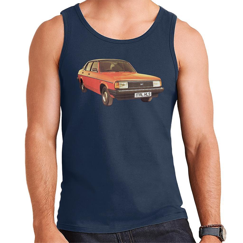 Morris Ital British Motor Heritage Men's Vest Navy Blue Large