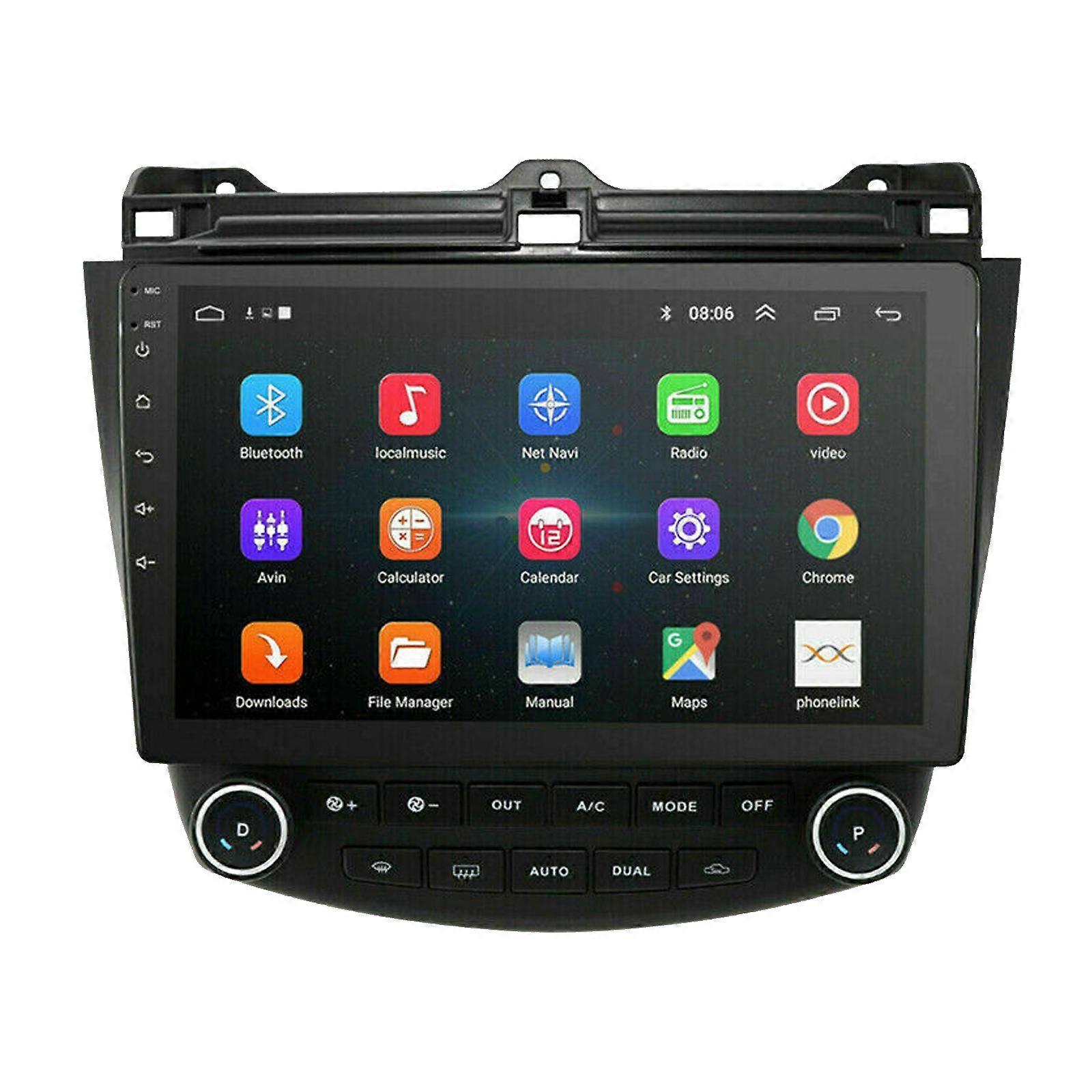 Unbrand 2+32G Android12 GPS Car Stereo Radio WIFI Carplay For Honda Accord 2003-2007 Fg