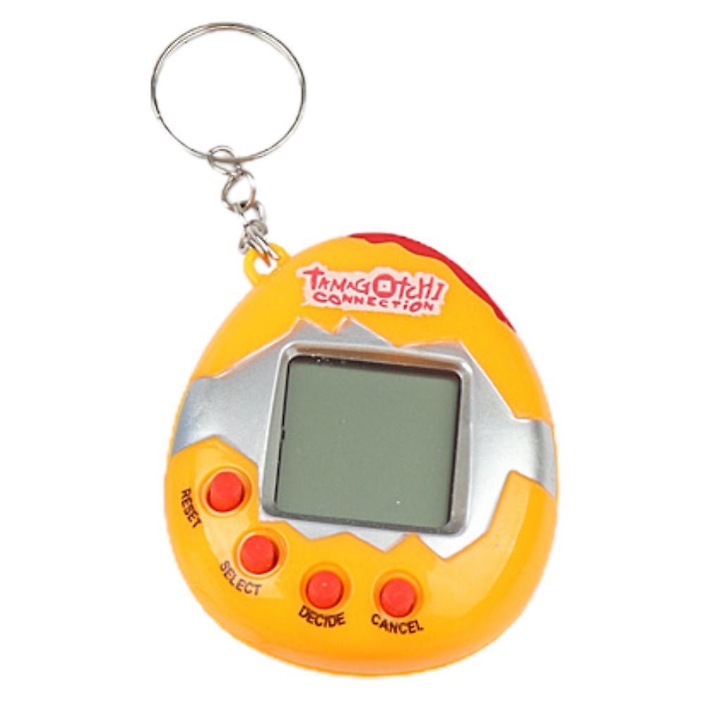 Manchalk Electronic Pet Nostalgic Tamagotchi Virtual Cyber Pet Toy Game Xmas Gift Yellow