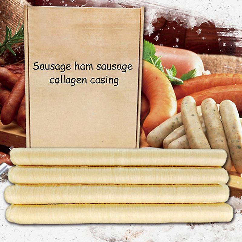 Unbrand 18mm Edible Sausage Casings Skins Packaging Pork Intestine Sausage Tubes Casing Transparent