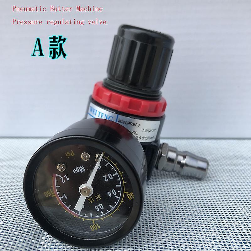 Fsu Pneumatic Butter Machine, Pressure Regulating Valve, Pressure Reducing Valve, Air Pressure Gauge, Grease Gun, Oil-water Separato 1