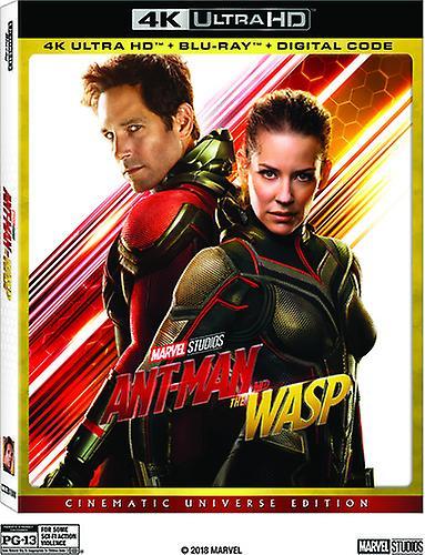 Walt Disney Video Ant-Man and the Wasp  [ULTRA HD BLU-RAY REGION: A USA] With Blu-Ray, 4K Mastering, Ac-3/Dolby Digital, Dolby, Dubbed, Subtitled, ...