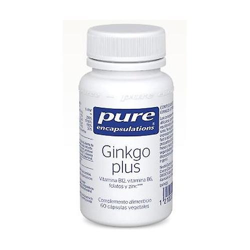 Pure Encapsulations ginkgo plus 60 capsules