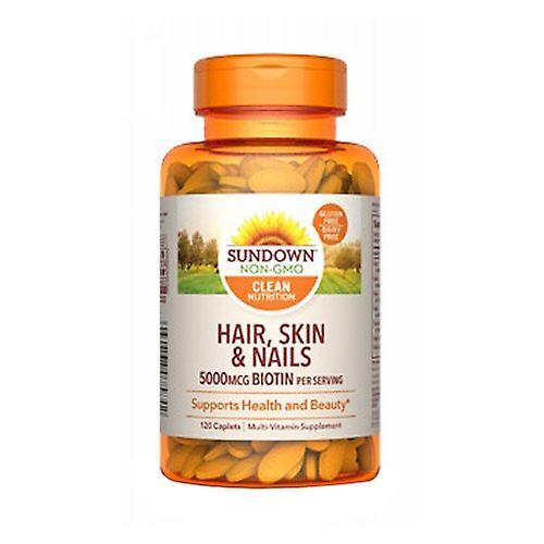 Sundown Naturals Hair, Skin & Nails, 120 Count (Pack of 1)