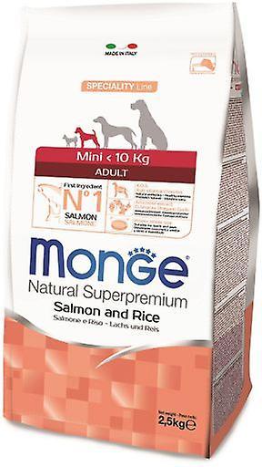 Monge Ns Adult Mini Salmon And Rice (Dogs , Dog Food , Dry Food) 2.5 KG