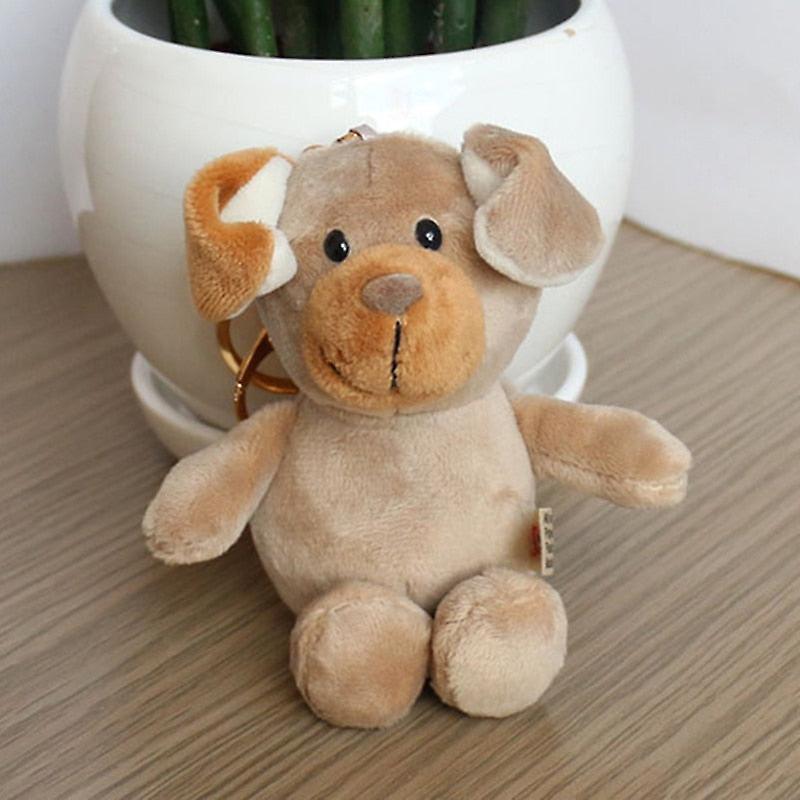 Slowmoose Cute Cartoon Animal Design-plush And Soft Stuffed Key Chain Toy V