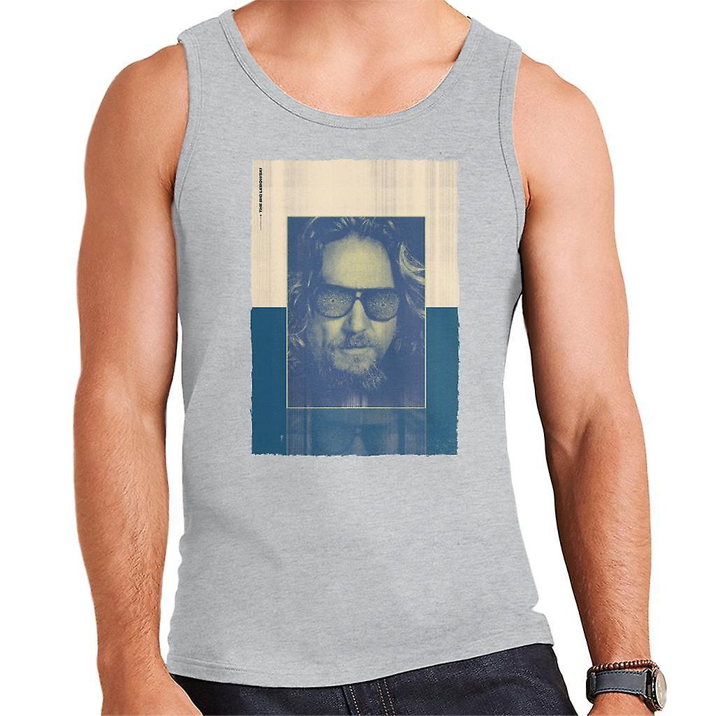 The Big Lebowski The Dude Face Nostalgia Men's Vest Heather Grey Small