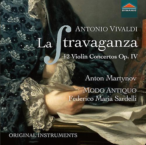 Dynamic Vivaldi / Martynov / Modo Antiquo - 12 Violin Concertos Iv  [COMPACT DISCS] 2 Pack USA import