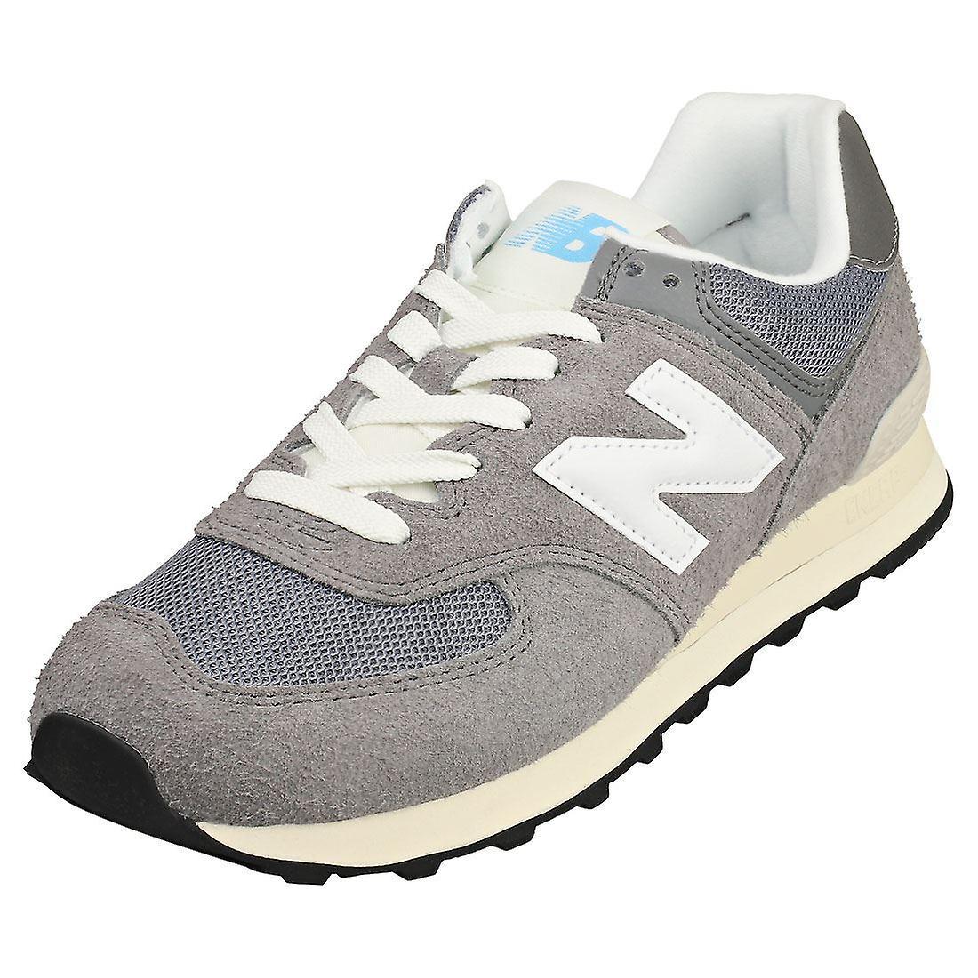 New Balance 574 Mens Casual Trainers in Grey 7.5 UK