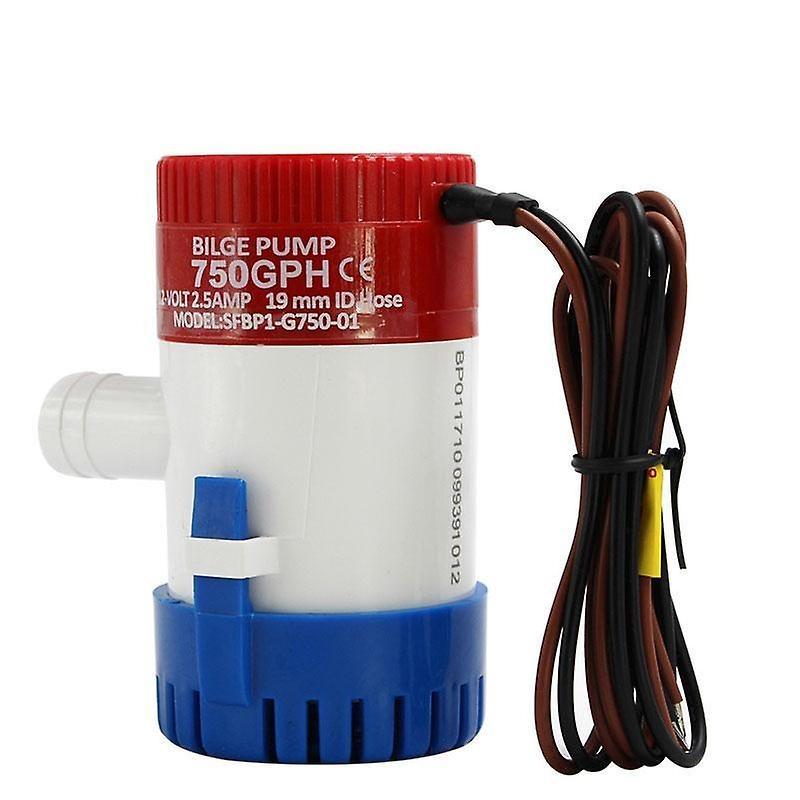 Slowmoose Dc 12v/24v Submersible Bilge Pump 750GPH 24V