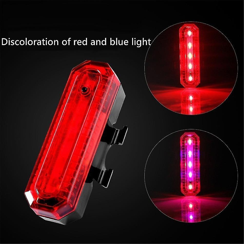 Guangzhou Yunlan Trading Co., Bicycle Rear Light 300 Lumen Usb Rechargeable Waterproof Mtb Bike Taillight Ciclismo Red Blue