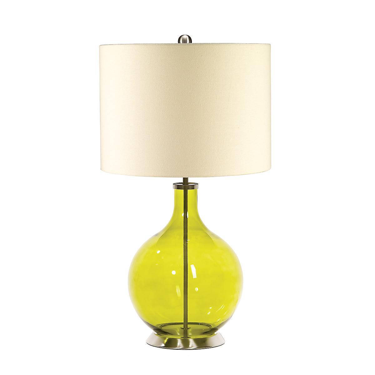 Orb Lime 1 Light Table Lamp Lime E27