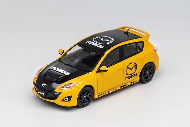 Gcd 1:64 Axela2 Mazda Speed 3 Mps Hatch Back Diecast Model Car Toy Cars Yellow