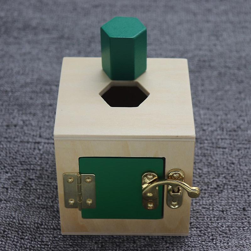 Slowmoose Wooden Memory Match Stick Chess, Fun Puzzle Board Game Block lock-Green