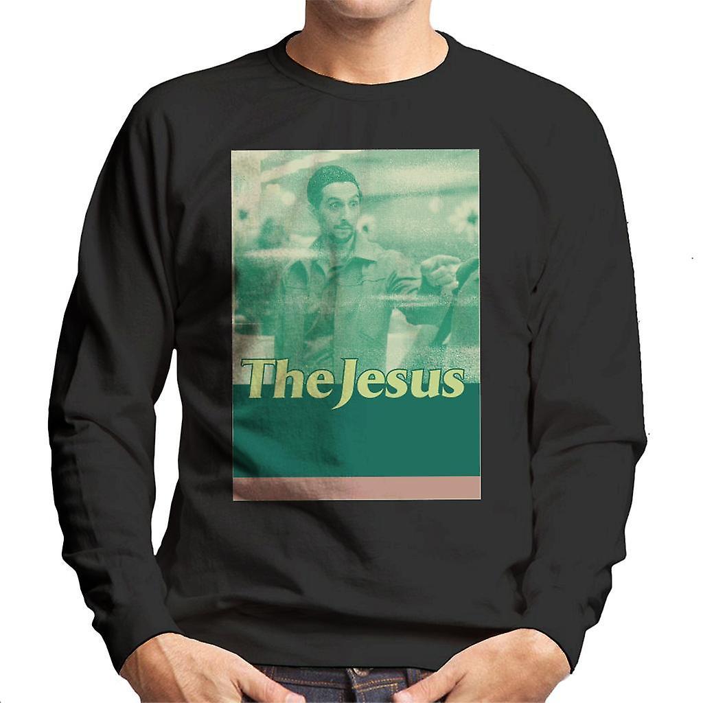 The Big Lebowski The Jesus Retro Men's Sweatshirt Black Large