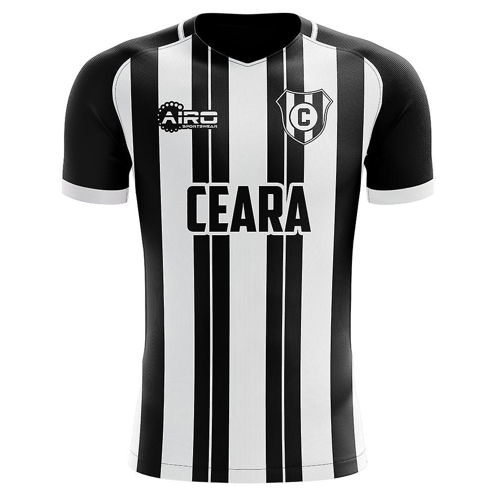 Airo Sportswear 2023-2024 Ceara SC Home Concept Football Shirt - Womens Black XL - UK Size 16