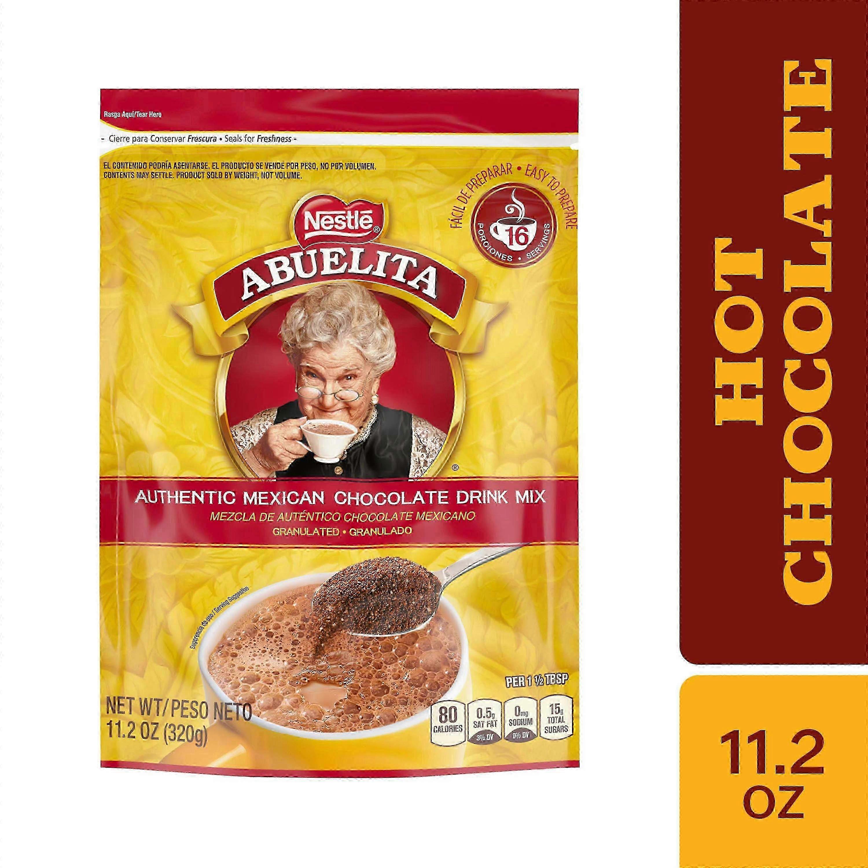 Nestle Abuelita Authentic Mexican Hot Chocolate Granulated Mix, 11.2 Oz