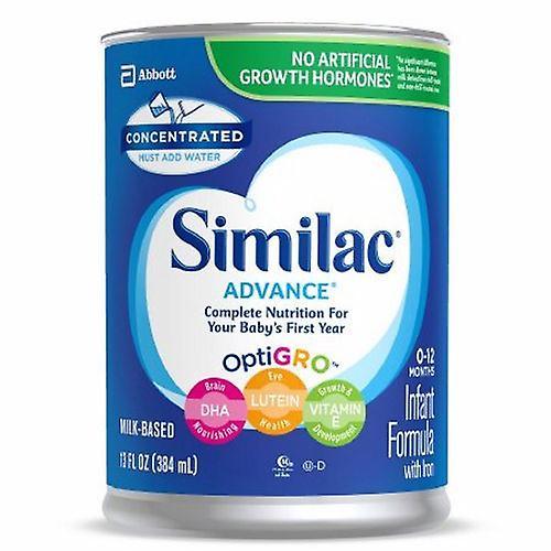 Abbott Nutrition Infant Formula Similac Advance 13 oz. Can Liquid Concentrate, 13 Oz (Pack of 1)