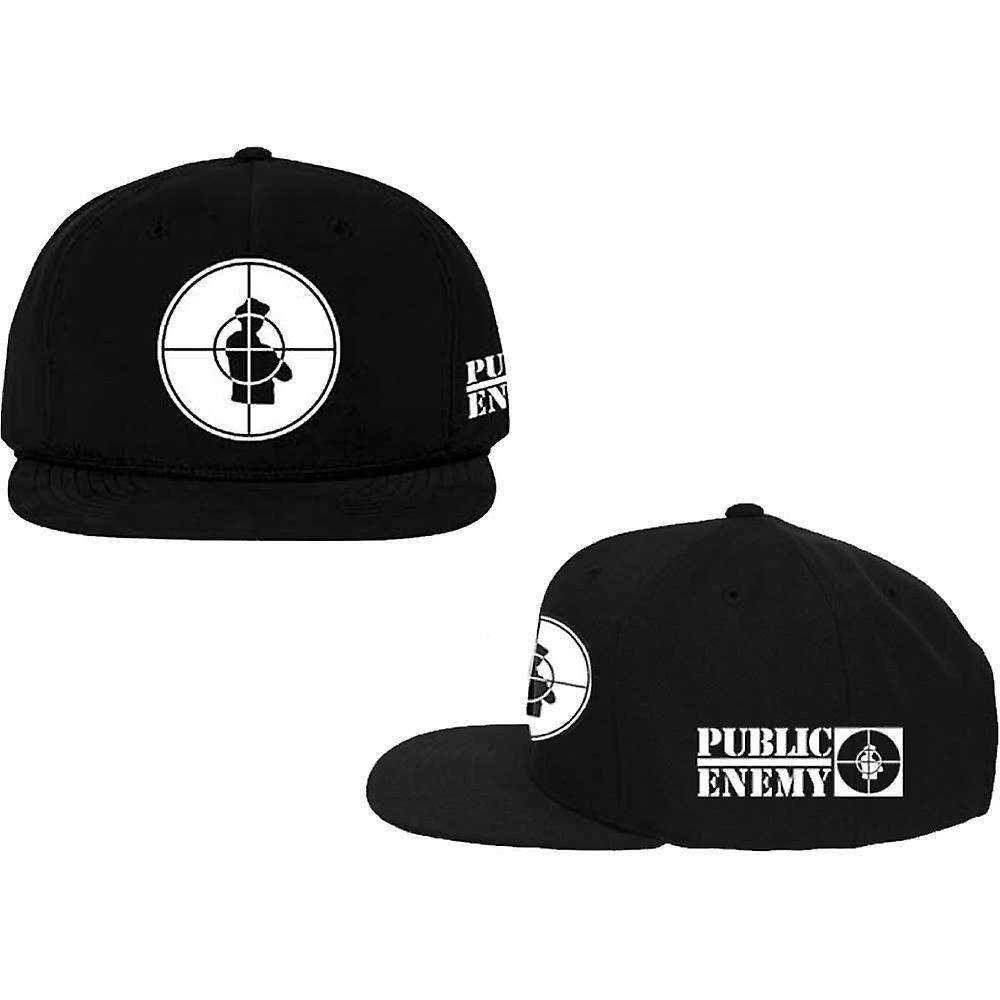 Solid Target Snapback Baseball Cap