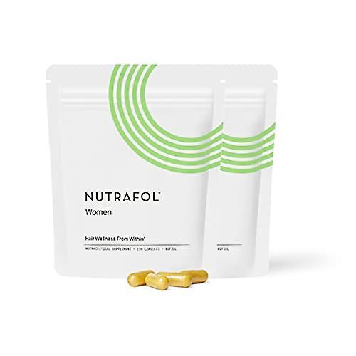 Nutrafol women's hair growth supplements 2 refill pouches 2 mo supply