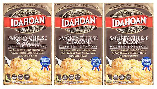 Idahoan Smokey Cheese & Bacon Mashed Potatoes 3 Pack