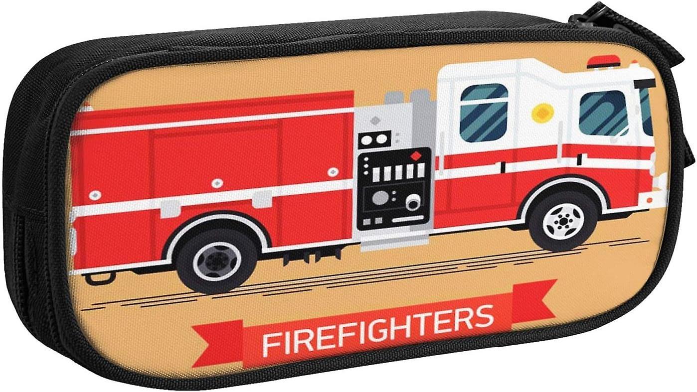 Kerota Pencil Case Firefighters Cool Large Capacity Pencil Bag Pen Case Pouch Desk Organizer Pencil Cases For Boys Girls School Students Office Sup..