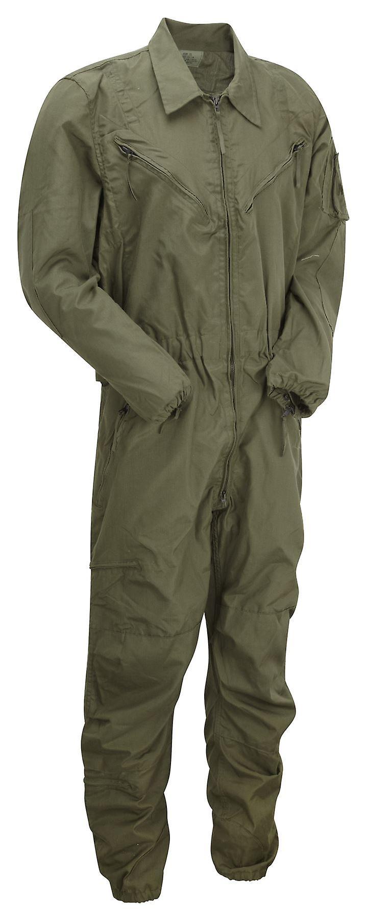 RTC Unissued Fire Resistant Nomex Coverall Suit Olive Medium