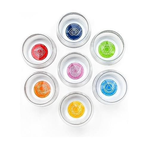 Nature's Design Set of 7 glasses Mythos Chakras 7 units