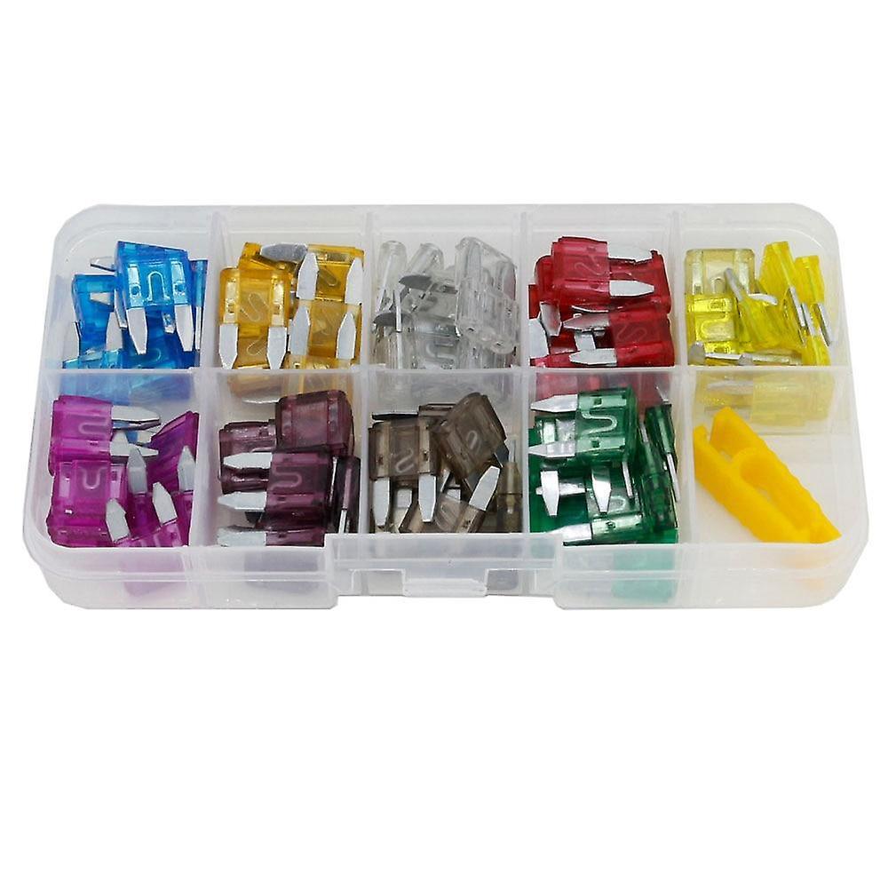 Slowmoose Combination Car Fuse - 32v Assortment Automotive Blade Type 90PCS small fuse