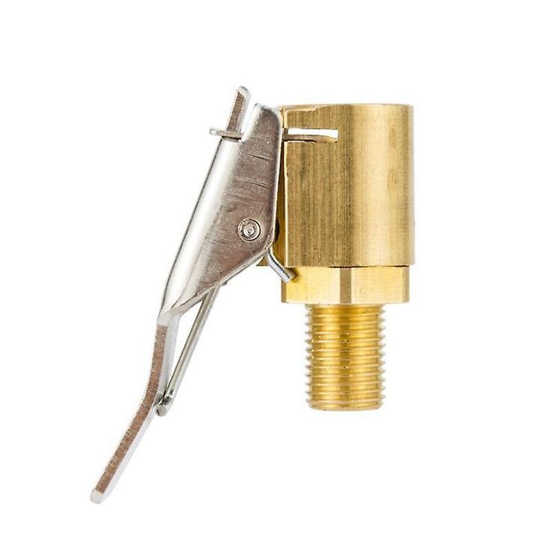 Shanghai Yiting Trading Co Ltd 8mm Car Tyre Wheel Tire Air Chuck Inflator Pump Valve Clip Connector Adapter SHYTMV Gold