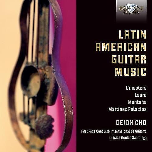 Brilliant Classics Ginastera / Montana / Cho,Deion - Latin American Guitar Music  [COMPACT DISCS] USA import