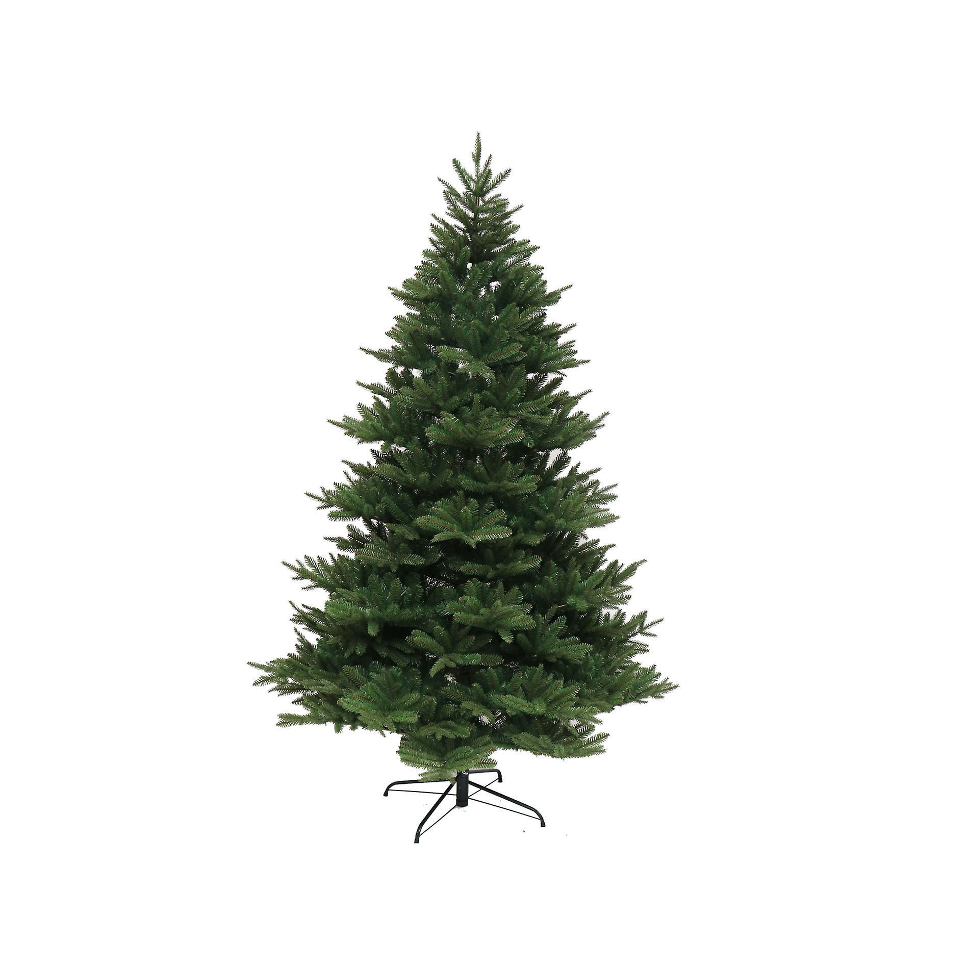 Mobili Rebecca Rebecca Furniture Christmas Tree Very Realistic Pine Fir Pvc Thick Green 824 Branches 150 cm