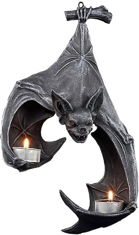 Lgdm Wall lamp Lifelike Bat Crafts Charming Simple Hanging Decoration Bat Wall Hanging Candelabra