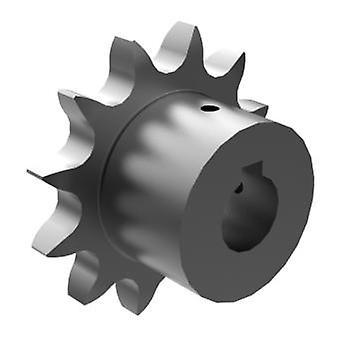 Slowmoose 12teeth Steel Finish Bore B Type Roller Chain Sprocket Hub With Hardened And