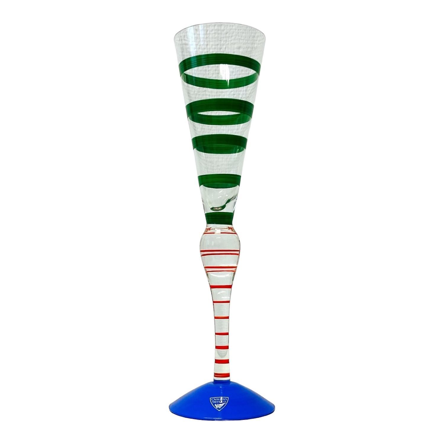 Orrefors - Clown - Champagne glass - Anne Nilsson