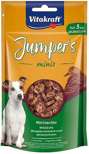 Vitakraft Jumpers Mini Duck Coins (Dogs , Treats , Biscuits) 80 GR