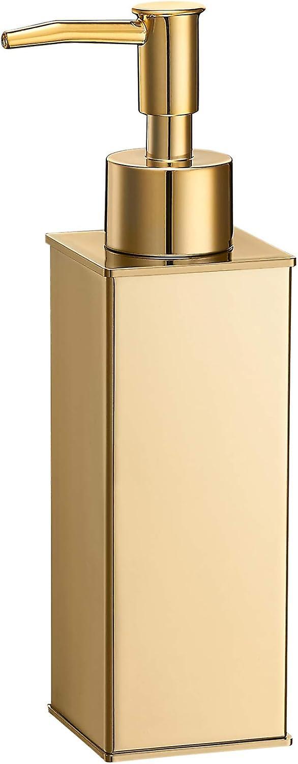 Lertenys Standing Soap Dispenser Gold Shampoo Dispenser For Shower, Bathroom, Kitchen