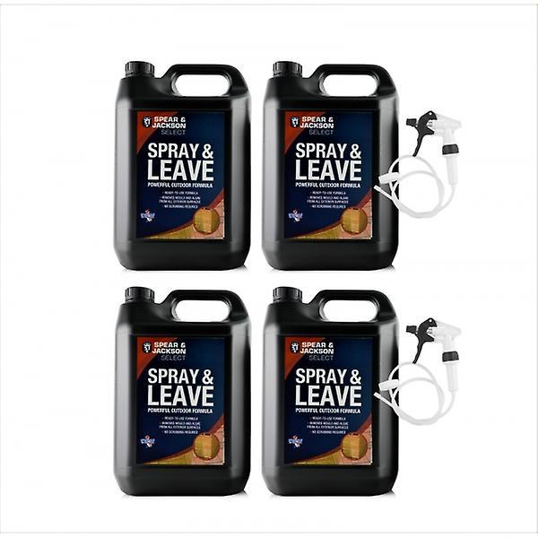 Spear and Jackson Spear & Jackson Spray & Leave Clean Fluid (4 x 5L)