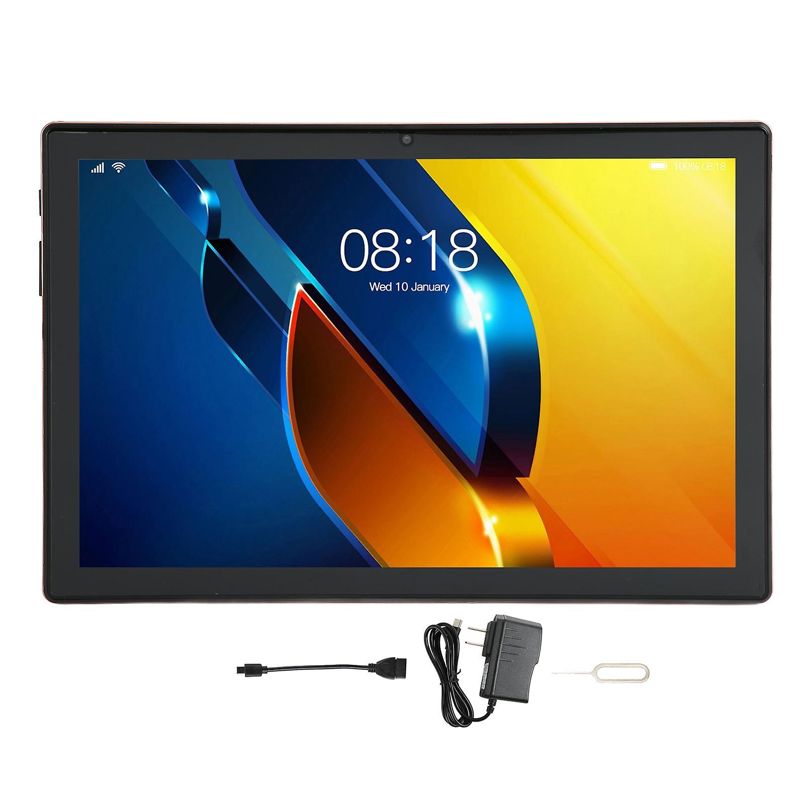 Android Tablet Android 11 10in Tablet, MT6755 8 Core CPU, 6GB RAM, 128GB Storage, 4G Calling,