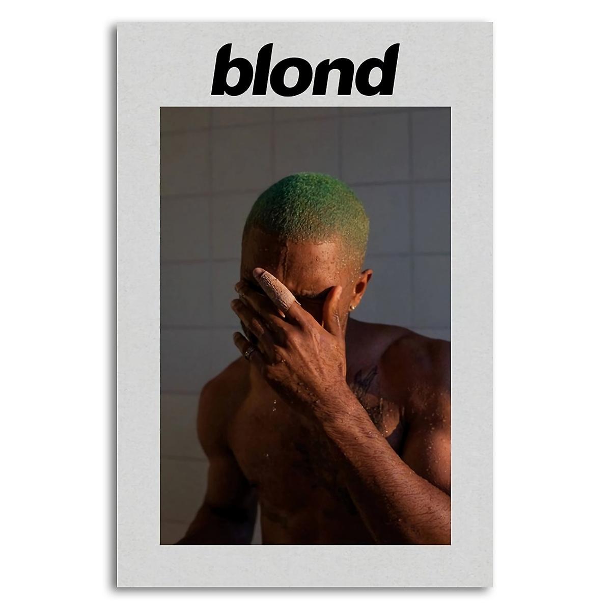 Gamurry Frank Ocean Blonde Album Cover 1 Poster Cover Canvas Poster Bedroom Sports Landscape Office Room Perfect for any Room Decor Gift  Posters (...