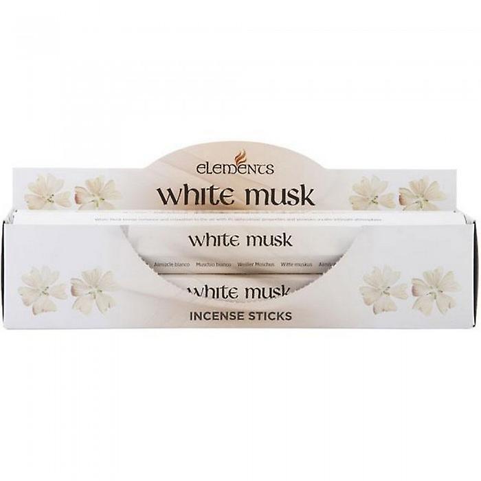 Elements White Musk Incense Sticks (Pack Of 6)