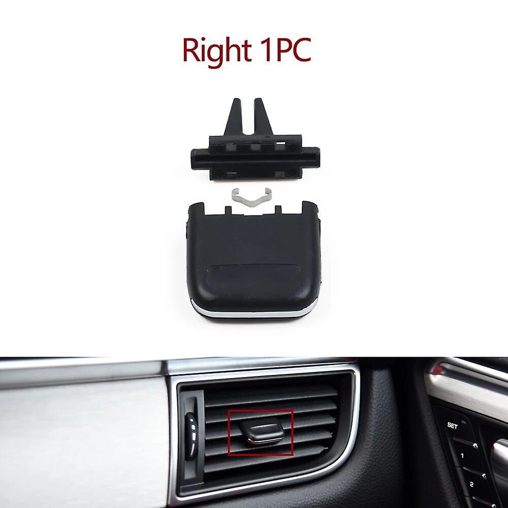 Bicaco Car Front Rear Console Air Conditioning Ac Vent Grille Clip Slider Repair Kit For Porsche Macan 2014 2015 2016 2017 Macan Right 1PC