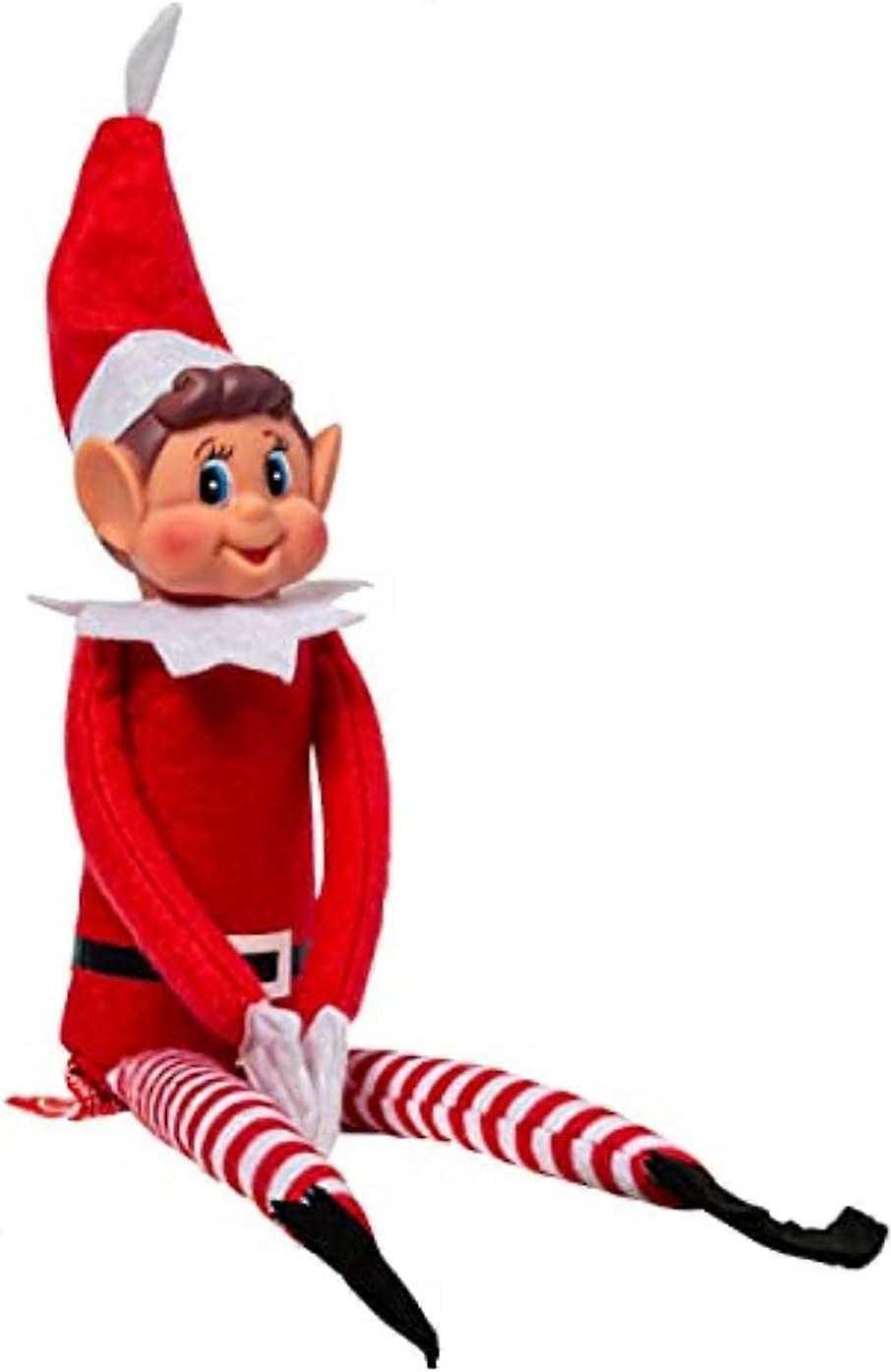 Heyone Plush toy | Novelty long curved naughty boy Christmas elf doll | 30.48 cm