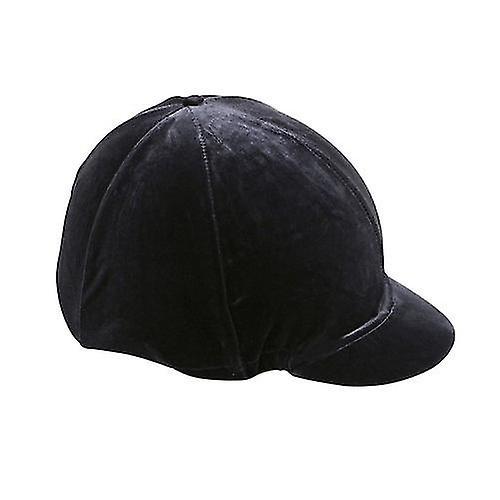 Shires Velveteen Hat Cover Navy 58cm - 62cm